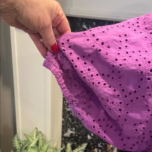 AND Time and Tru Purple Scoop Neck Top - Picture 4 of 12